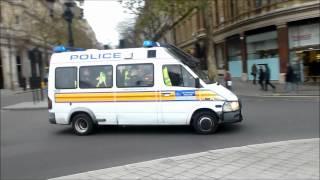 Metropolitan Police - Mercedes Sprinter Riot Control Van On Emergency Call
