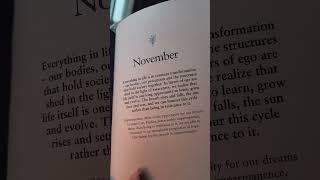 'November's theme is impermanence' -Joey Hulin, Your Spiritual Almanac