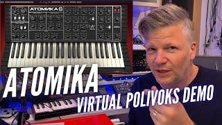 @CherryAudiovst  Atomika ( Polivoks plugin ) demo