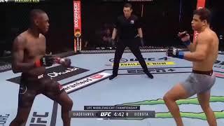 Исраэль Адесанья vs Пауло Коста лучшие моменты боя #ufc253