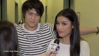 Yong Chavez interviews Liza Soberano and Enrique Gil