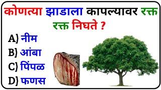 GK In Marathi | GK In Marathi Question With Answer | Current Affairs Marathi | GK | DK GK Marathi