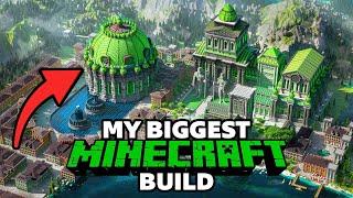 Building the ULTIMATE Minecraft EMERALD KINGDOM