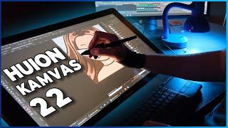 Обзор Huion Kamvas 22. Графический планшет с экраном для дизайнера с Aliexpress 2021