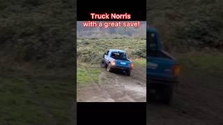 Took home the win at the farm! #4x4 #fordranger #race #offroad #ford #pnw #tourdefarm