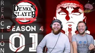 SOS Bros React - Demon Slayer Season 4 Episode 1 - To Defeat Muzan Kibutsuji