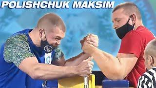 POLISHCHUK MAKSIM | TRAINING + FIGHTS | MOTIVATION ARMWRESTLING 2022