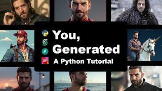 Let's build a AI Photo Generator with Python and FastAPI