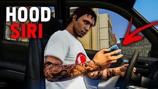 "HOOD SIRI" GONE WRONG! (GTA 5 FUNNY SKIT BY YoBoy Rex)