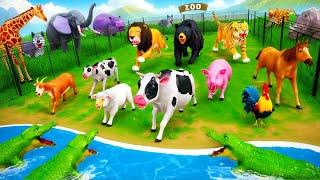 Zoo Animals Attack! Can Farm Animals Survive This Intense Wild Showdown? 