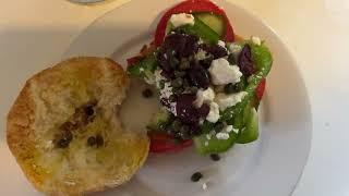 Village Salad Sandwich (Greece) on Sandwiches of History⁣