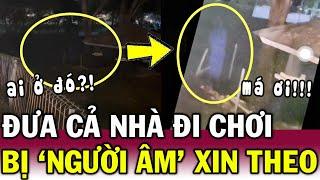 Bắt quả tang BÓNG TRẮNG KỲ DỊ bám đuôi, cả gia đình khiến CĐM sởn gai ốc | Tin Việt Độc Lạ