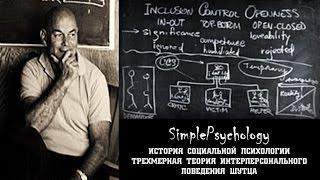 Социальная психология. Трехмерная теория интерперсонального поведения Шутца.