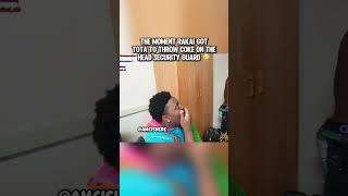The moment Rakai got Tota to throw coke on head security guard #2xrakai #rakai #streameruniversity