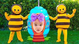 Kids story about Bees friends with Alice and Chris