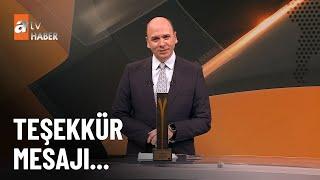 Cem Öğretir'den teşekkür mesajı... - atv Ana Haber 17 Aralık 2024