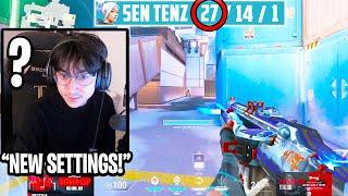 TenZ REVEALS His NEW Settings For 2023 | New Mouse , Sensitivity , Crosshair | VALORANT