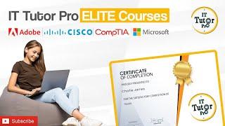 IT Tutor PRO - ELITE Courses