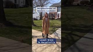 Neighborhood Tour: Locust Grove in Purcellville, Virginia in Loudoun County #loudoun #shorts