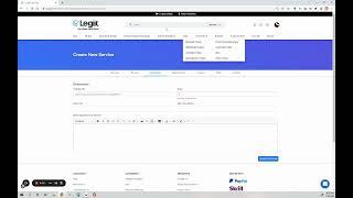 How to Create a Service on Legiit