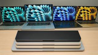 M4 MacBook Air in All Colors: Sky Blue, Midnight, Starlight & Silver!