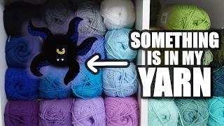 Can I crochet a NIGHTMARE craft room cryptid?