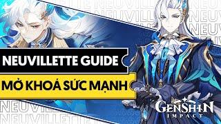 NEUVILLETTE GUIDE & XÂY DỰNG ROTATION PHÙ HỢP | GENSHIN IMPACT | HƯỚNG DẪN CÓ TÂM# 21