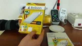 Светодиодные светильники Bellson 6W круг и квадрат