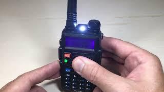 Use the BAOFENG UV-5R as a basic weather radio! (How to / Basics 101)