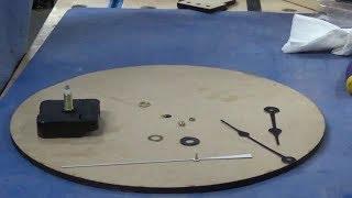 Assemble a Quartz Clock Movement, Dial, and Hands