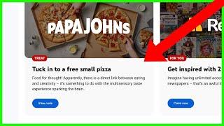 How to Get FREE PIZZA from YPP with YouTube High Five Rewards