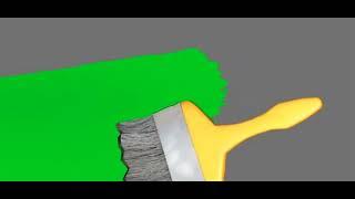 Paintbrush Green Screen