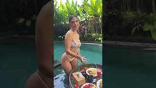 Swimming pool sex dress