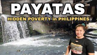 UNSEEN SLUM LIFE in PHILIPPINES | UNBELIEVABLE WALK at PAYATAS Q.C METRO MANILA PHILIPPINES [4K] 