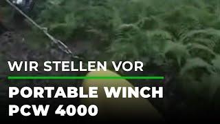 Wir stellen vor: Portable Winch Spillwinde PCW 4000 im Einsatz | GRUBE.DE