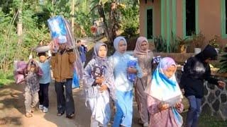 Uniknya Pernikahan Di Kampung, Suasana Antar Pengantin Seperti Jaman Dulu. Hanya Di Jawa Barat