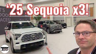 2025 Toyota Sequoia 1794 vs TRD Pro vs Capstone!