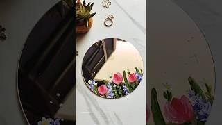 Creative mirror art #diy #viralvideo #mirror #easy #art