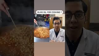 Olive Oil for Cooking ? | Dt.Bhawesh | #diettubeindia #dietitian #ayurveda #shorts