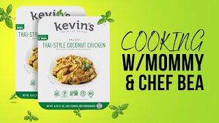 Mommy & Chef Bea cook Kevin’s Thai-style Coconut Chicken ‍