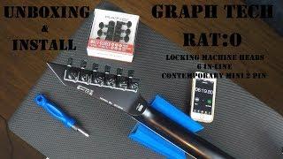 Unboxing & Install: Graph Tech Ratio Locking Machine Heads