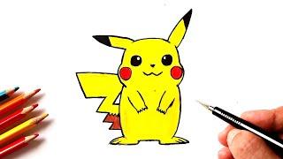 How to draw Pikachu | Ehedov Elnur