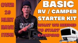 RV ESSENTIALS: MUST-HAVE CAMPING EQUIPMENT FOR BEGINNERS!