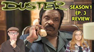 Duster season 1 episode 3 reaction and review: Is Saxton really behind Joe's death?