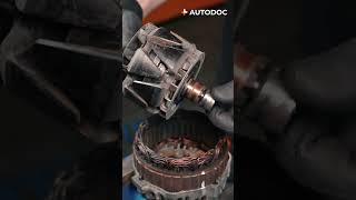 Disassembling an alternator | AUTODOC #shorts