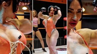 Stacked BODYBUILDER Finishes Model! Brandi Mae vs Ally Spoon | LFC 41 FULL FIGHT