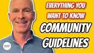 YouTube Policy — Community Guidelines Explained! 