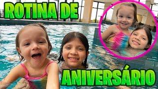  ROTINA DO DIA DO MEU ANIVERSÁRIO DE 2 ANOS  ISADORA MASUDINHA 