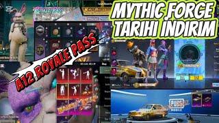 A12 Royale Pass 1-100 Seviye Ödülleri ve Efsane Emojiler | Mythic Forge Tarihi İndirim Pubg Mobile