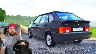 КУПИЛ ваз 2114 ЛЕГЕНДА - City Car Driving + руль для ПК - FLASHFIRE IMOLA F107